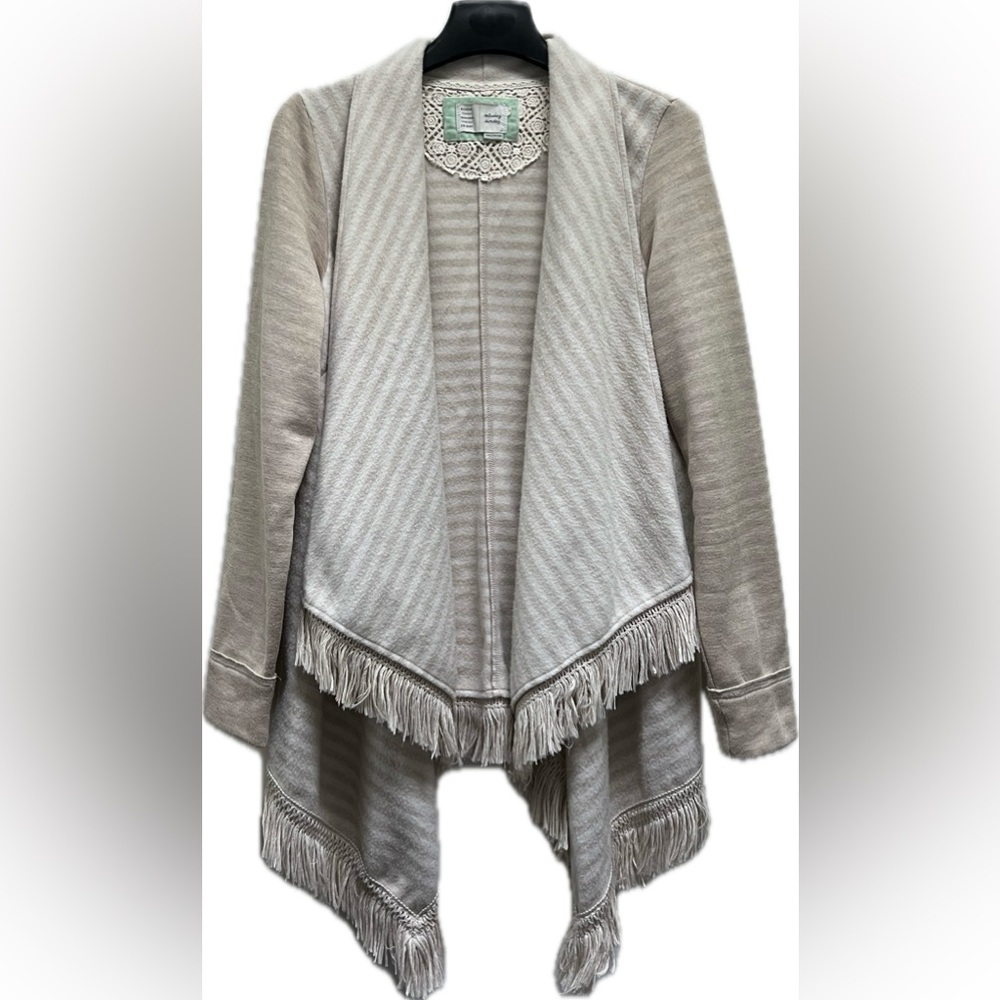 Saturday Sunday | Cozy Fringe Open Cardigan